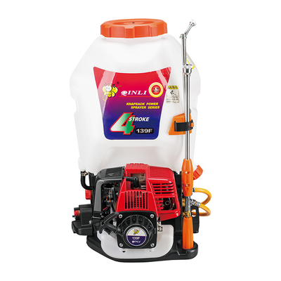 Garden Spray 139F Gasoline Engine 4 Stroke Backpack Power Agricultural Sprayer